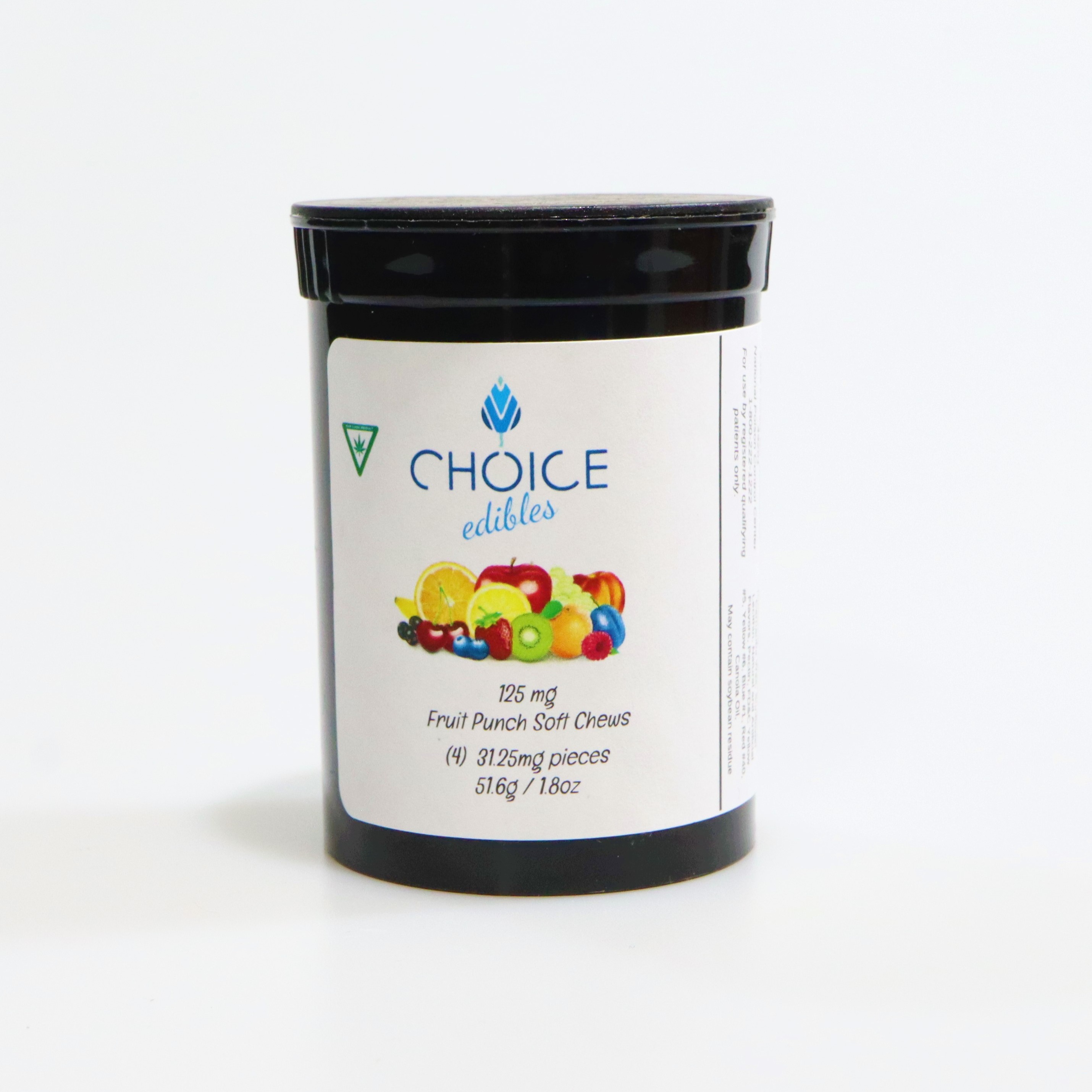 Fruit Punch Gummy 125mg Leafly